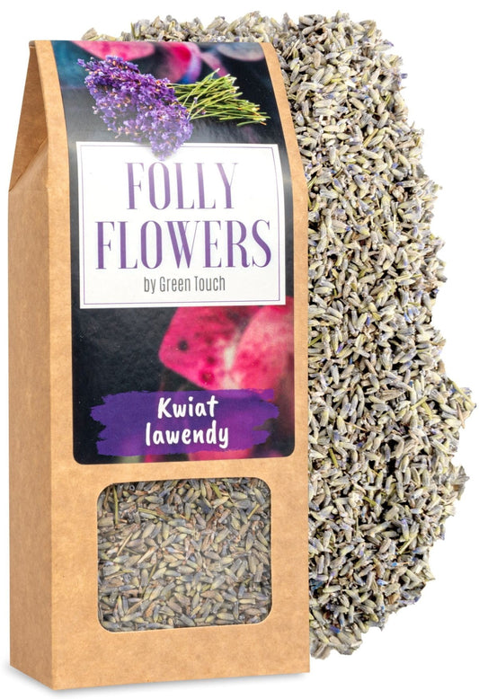 Lawenda suszona kwiaty jadalne 50g